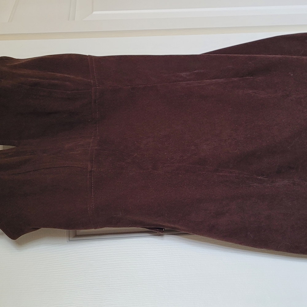 Elegant Brown Sheath Midi Cocktail Dress